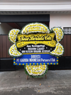 Papan Bunga Duka di Mungkajang