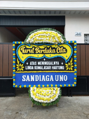 Papan Bunga Duka di Mungkajang