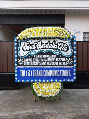 Papan Bunga Duka di Mungkajang